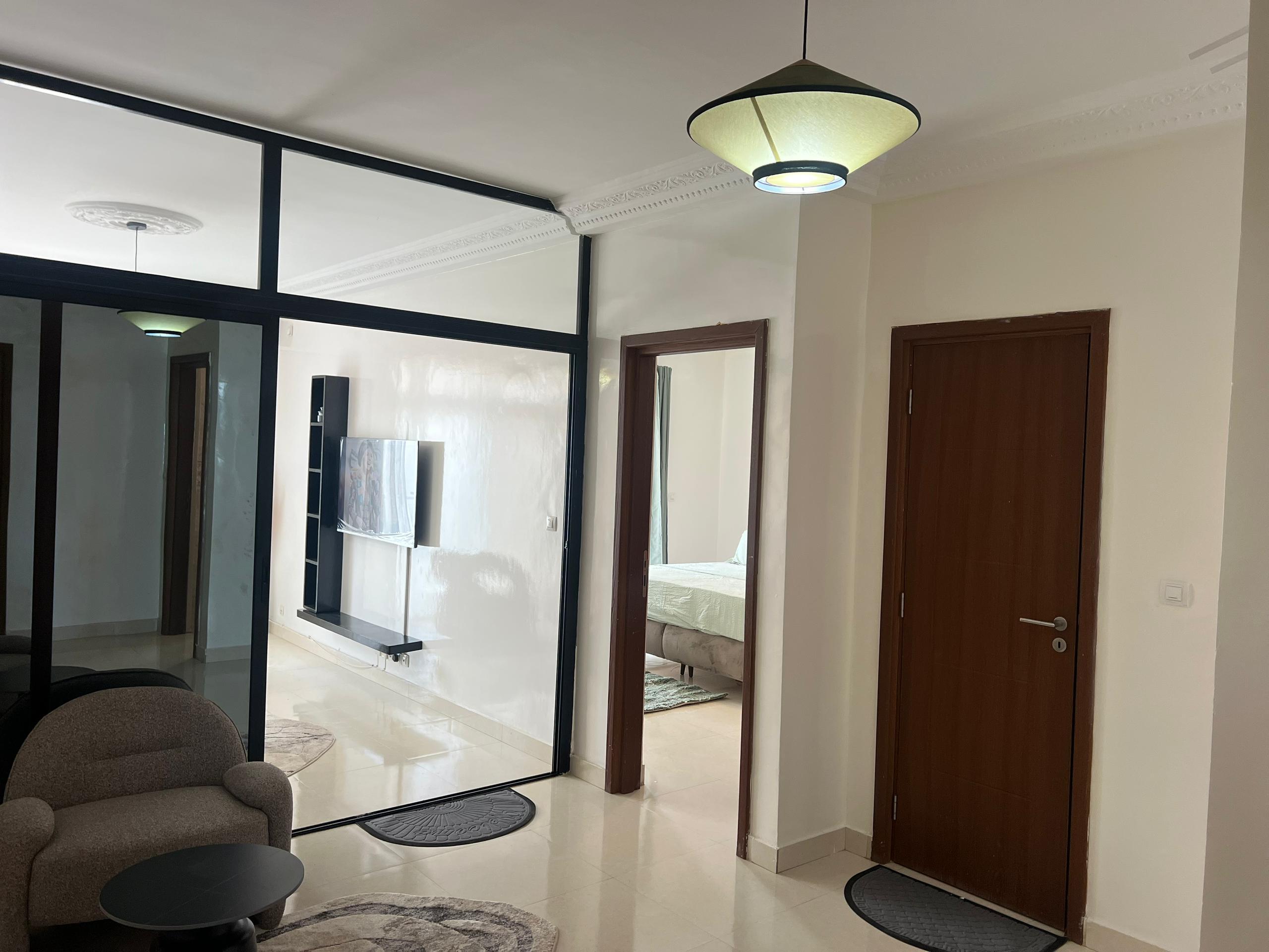 Vue salon moderne